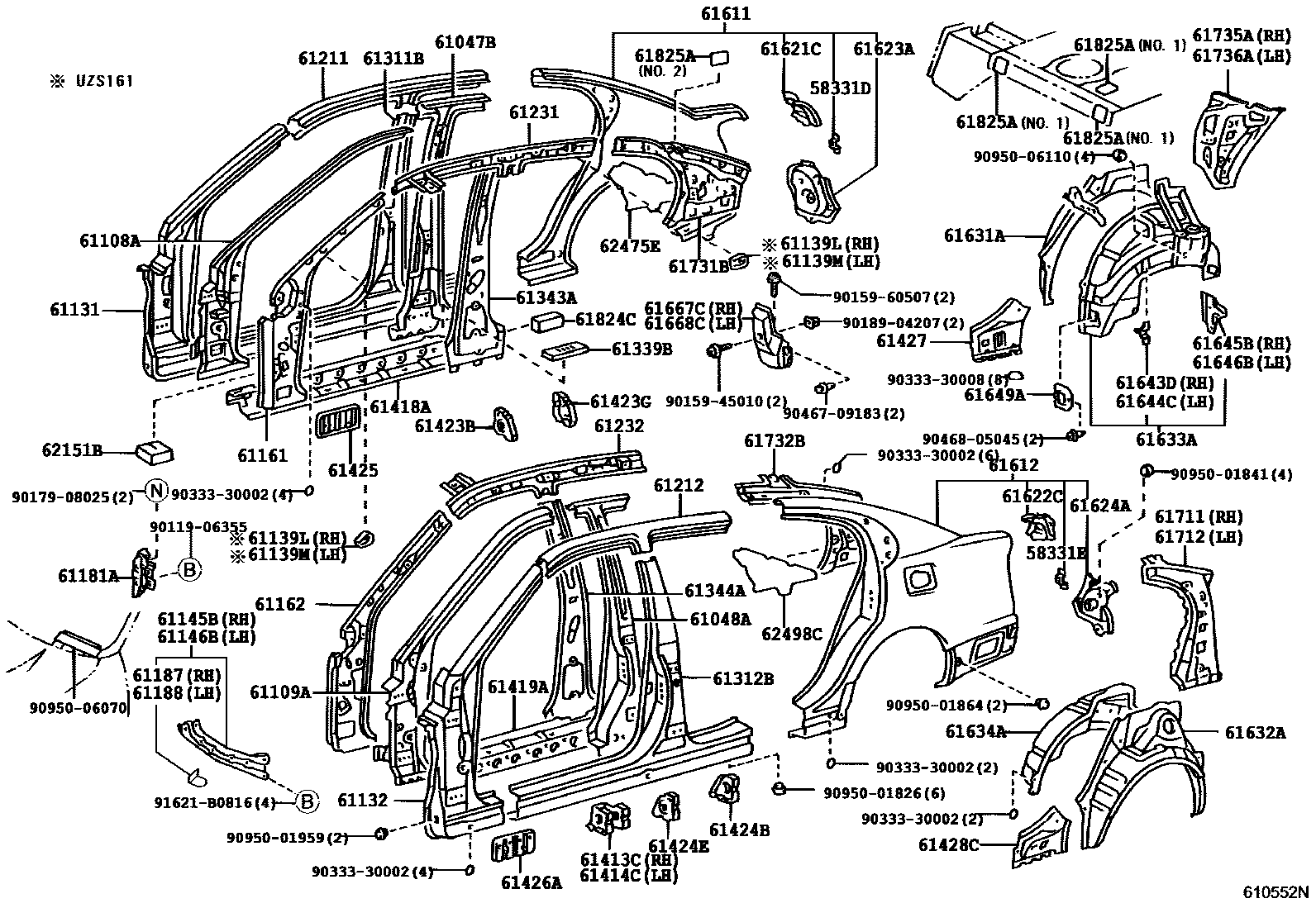 Parts diagram