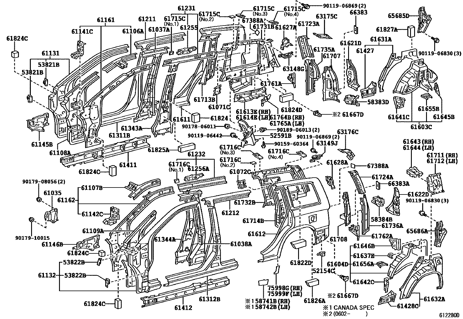 Parts diagram