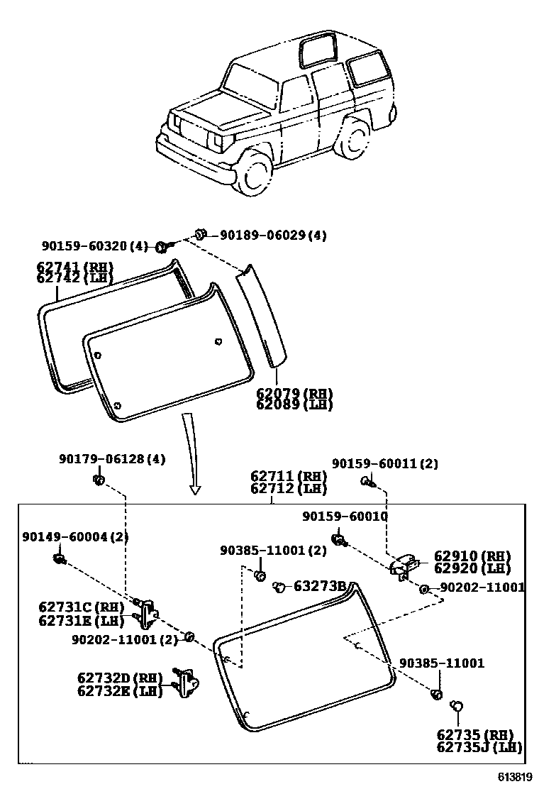 Parts diagram