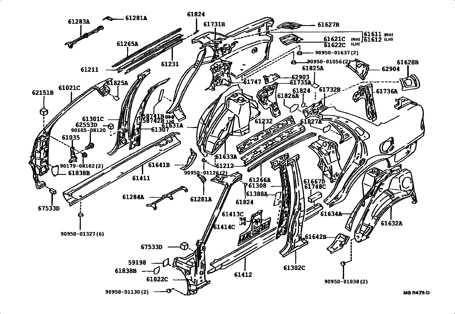Parts diagram