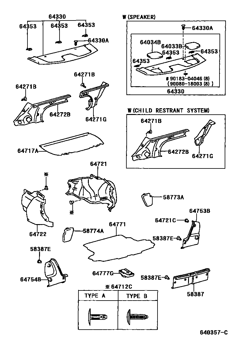 Parts diagram