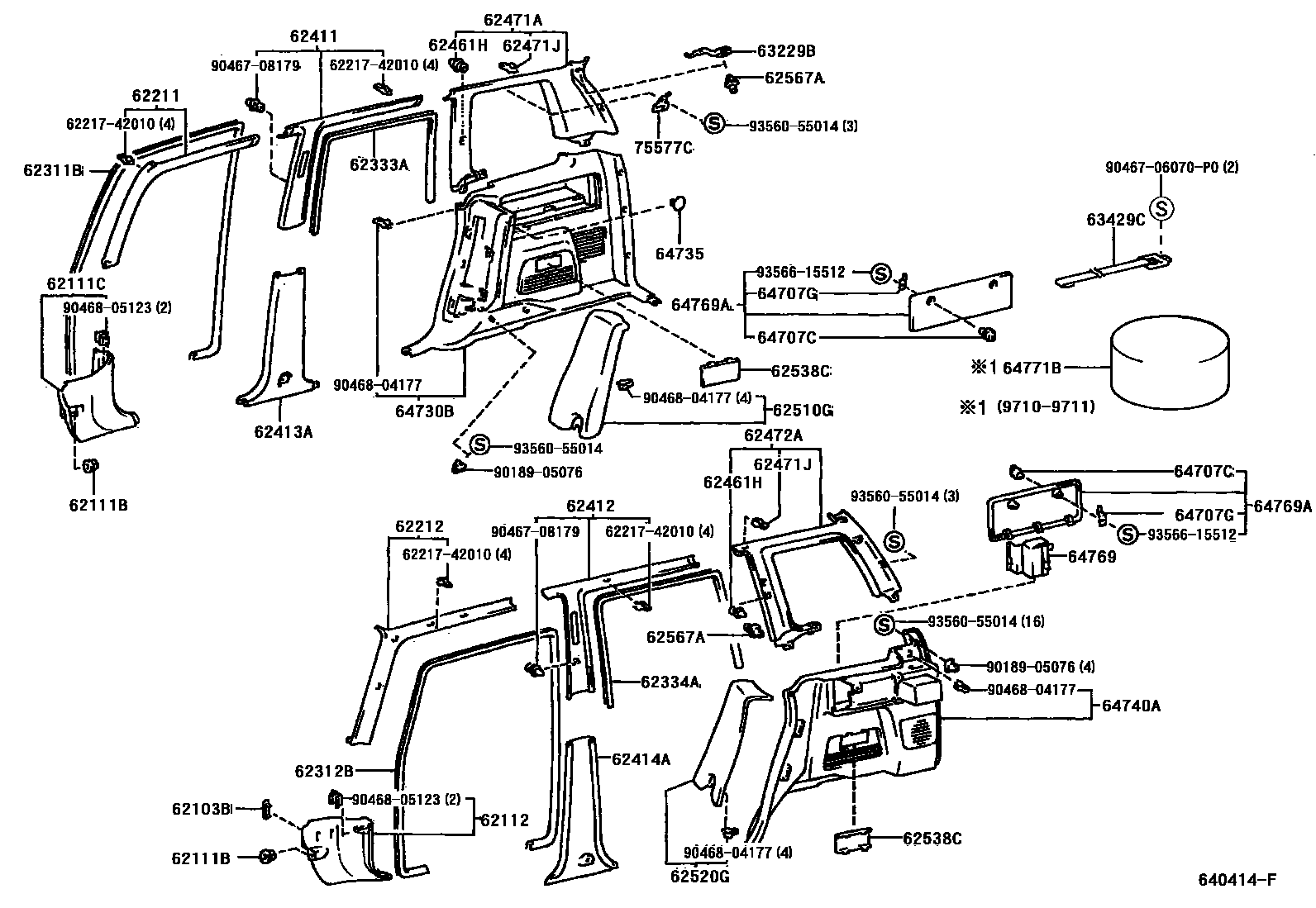 Parts diagram