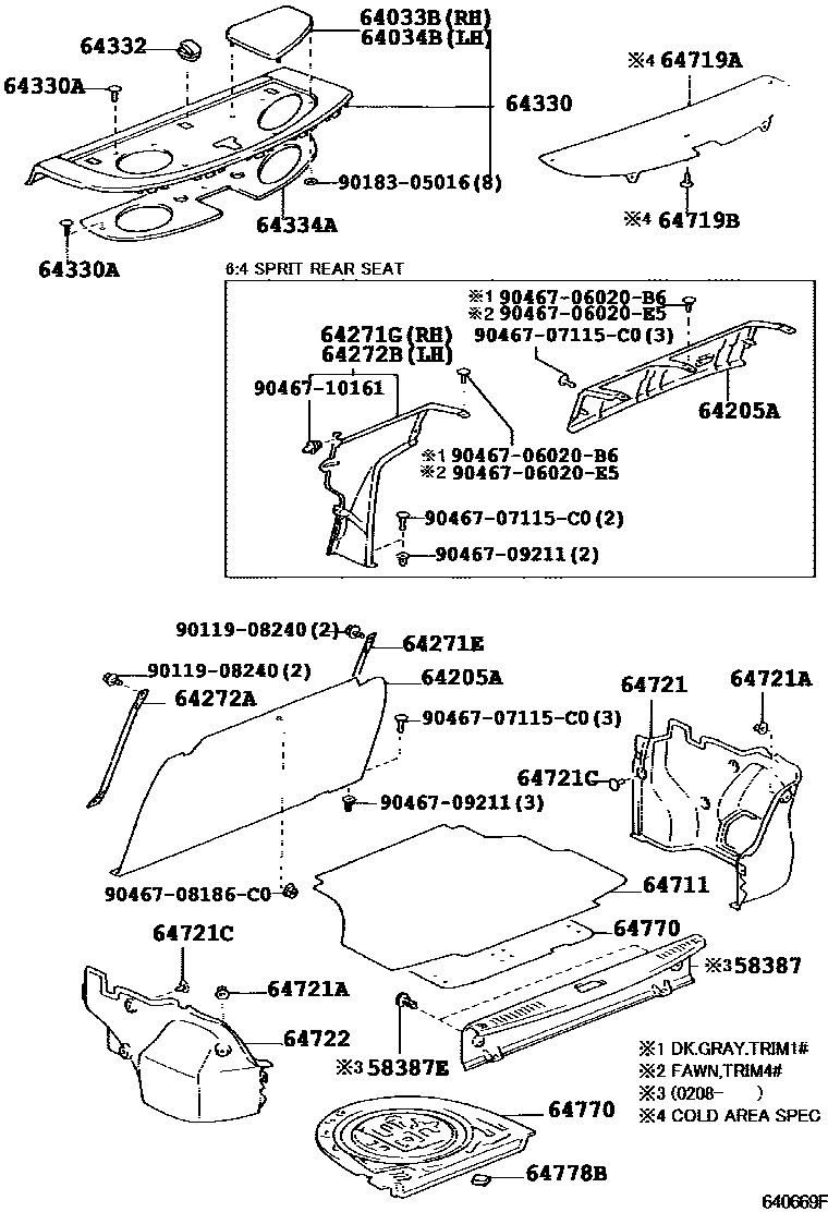 Parts diagram