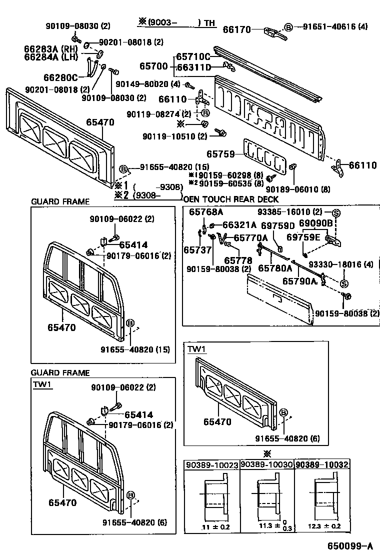 Parts diagram