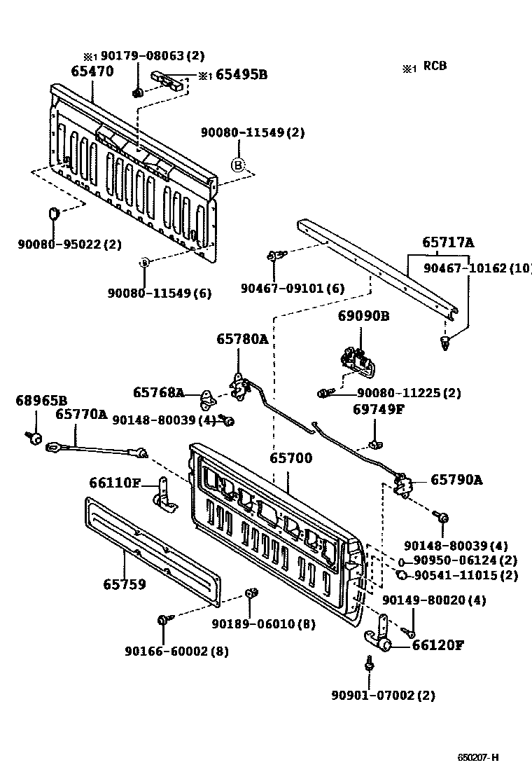 Parts diagram