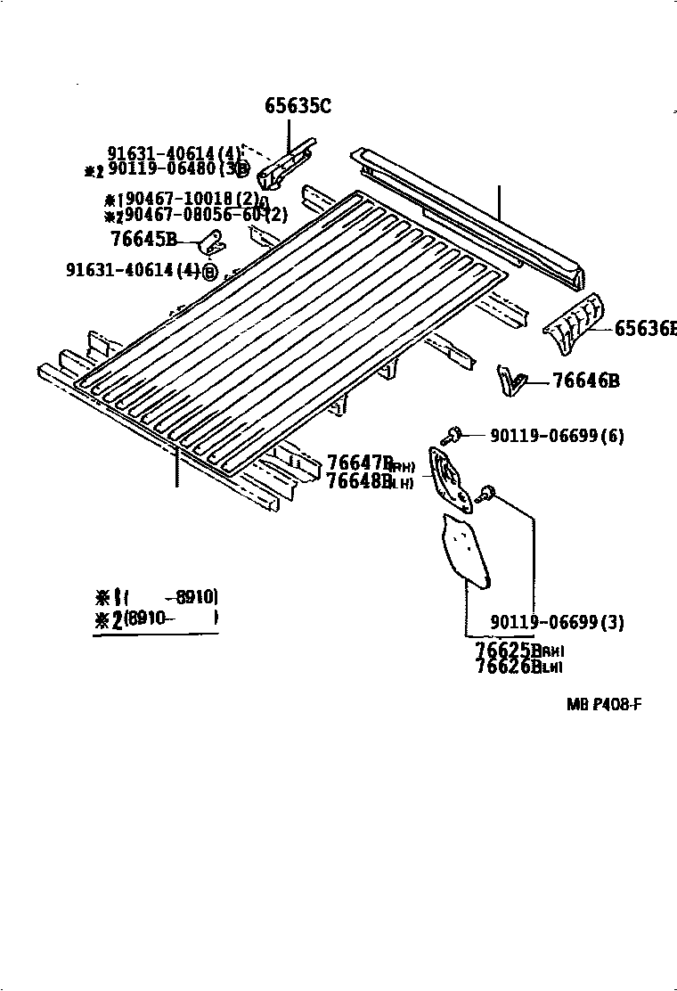Parts diagram