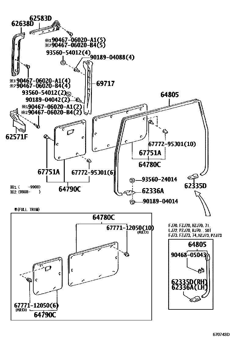 Parts diagram