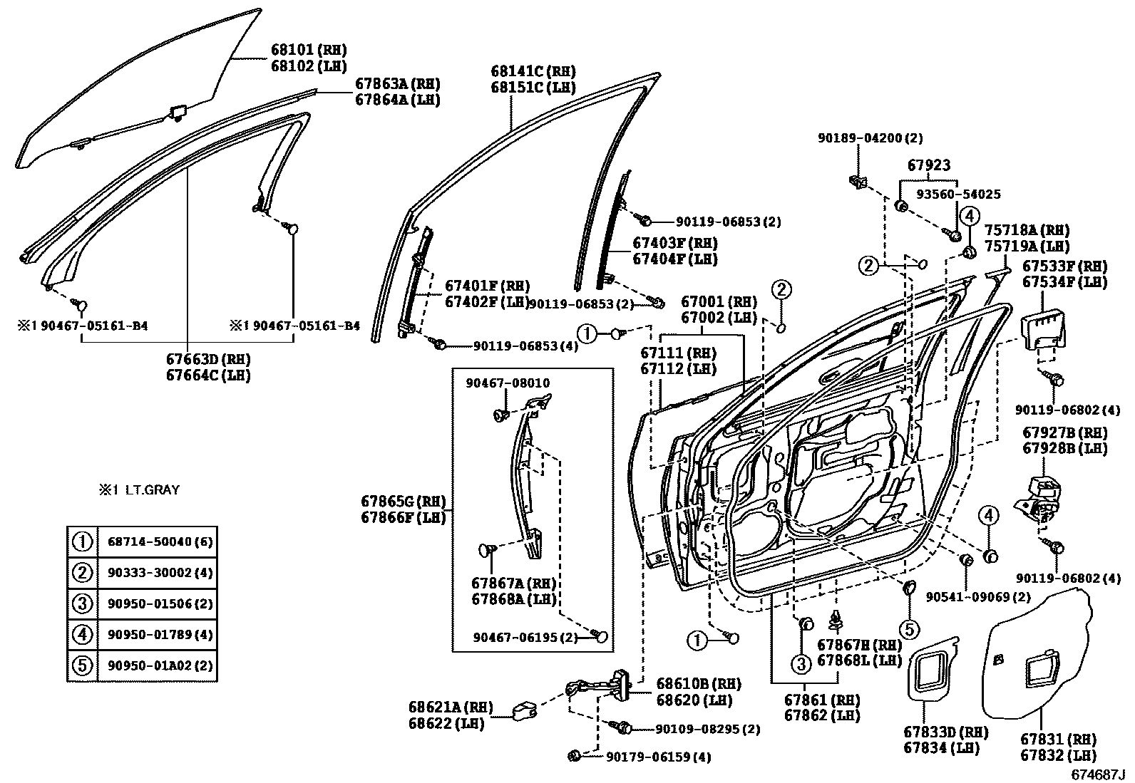 Parts diagram