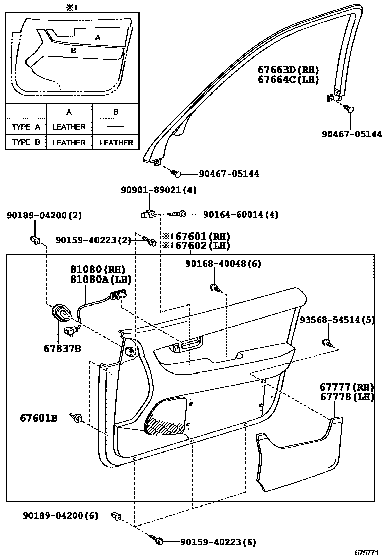 Parts diagram