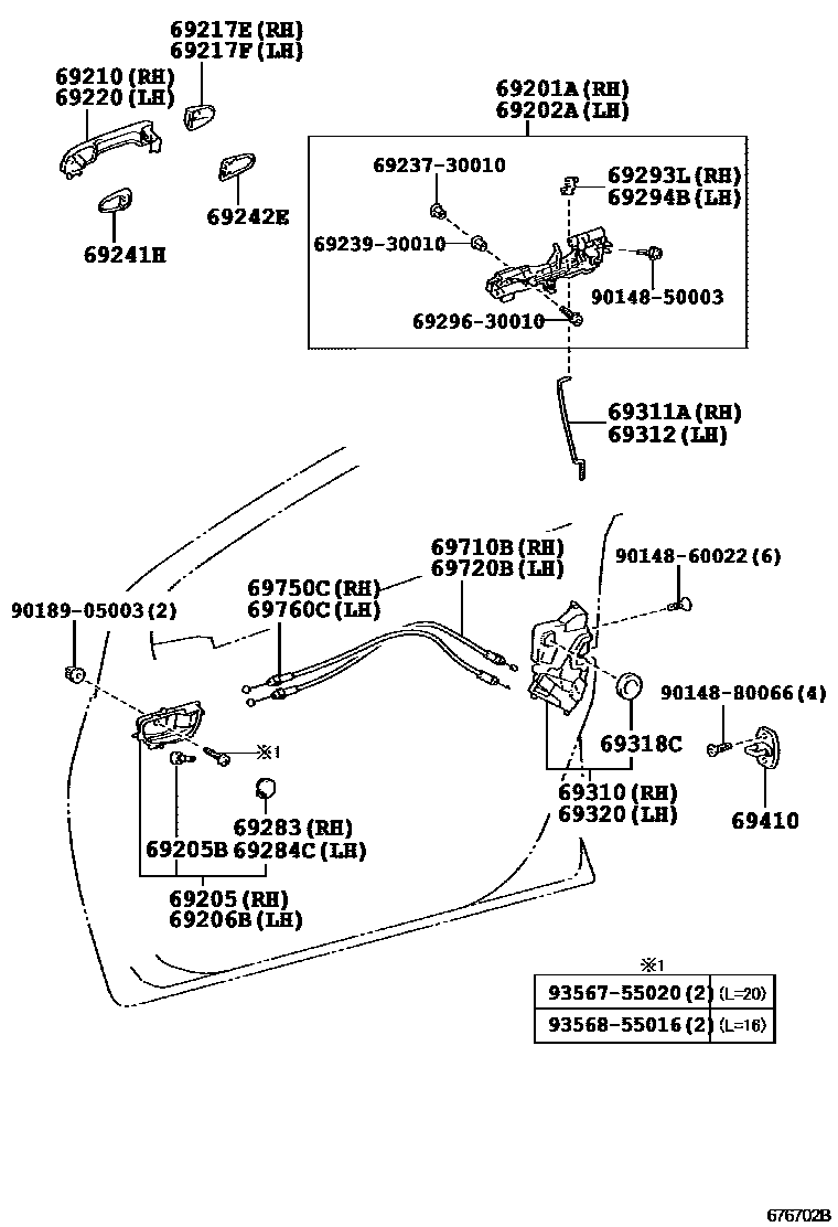 Parts diagram