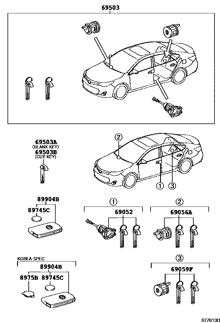 Parts diagram