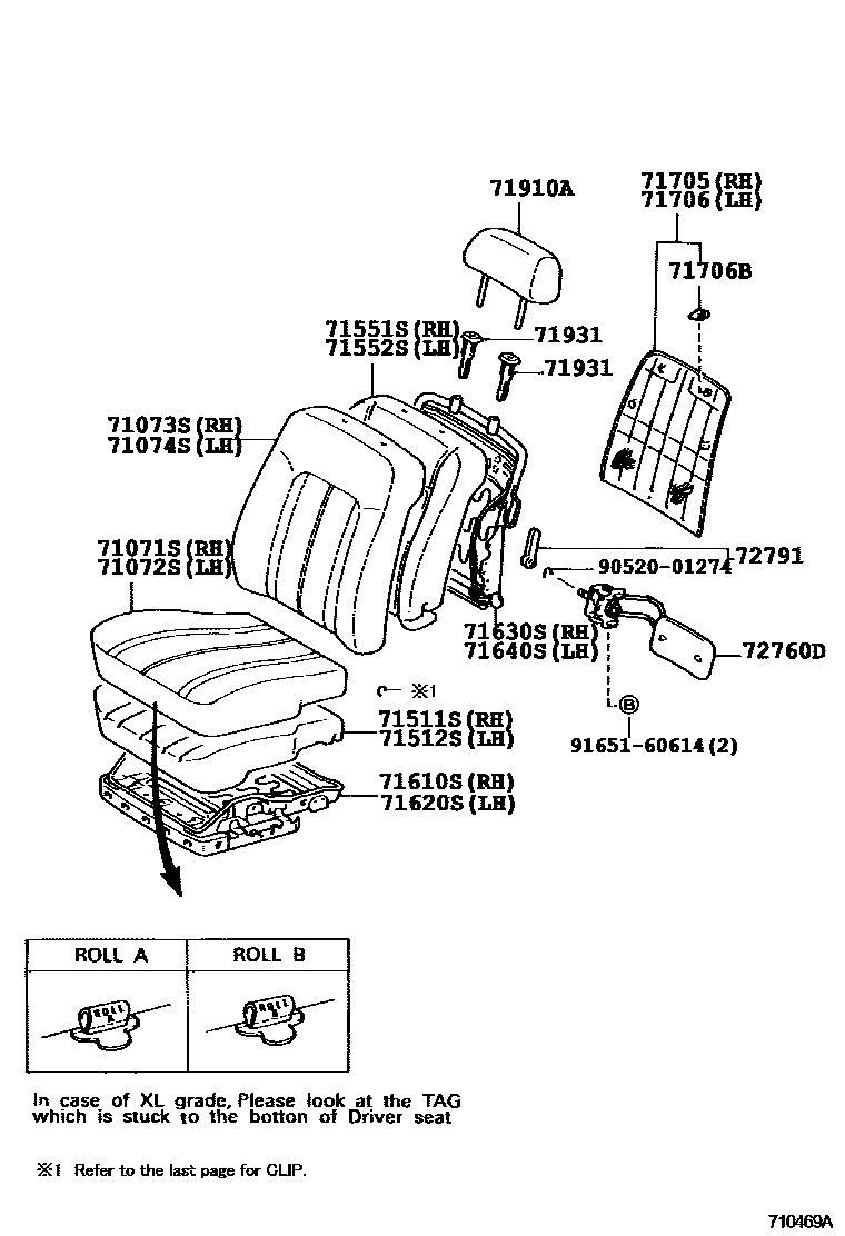Parts diagram