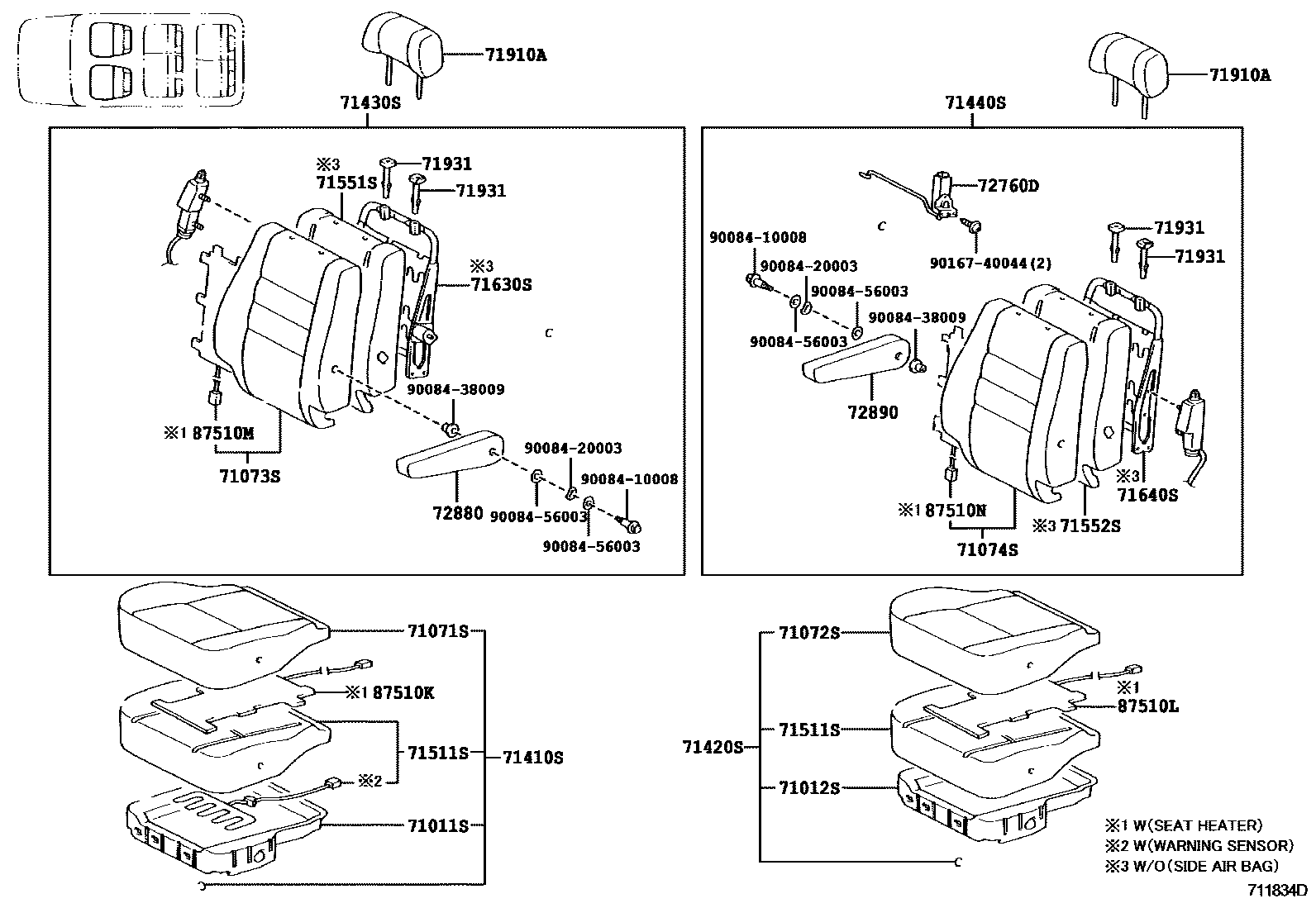 Parts diagram
