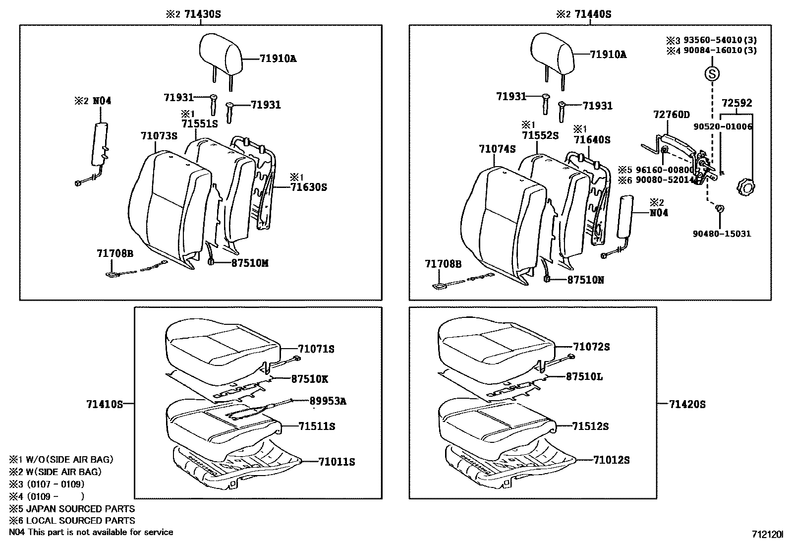 Parts diagram