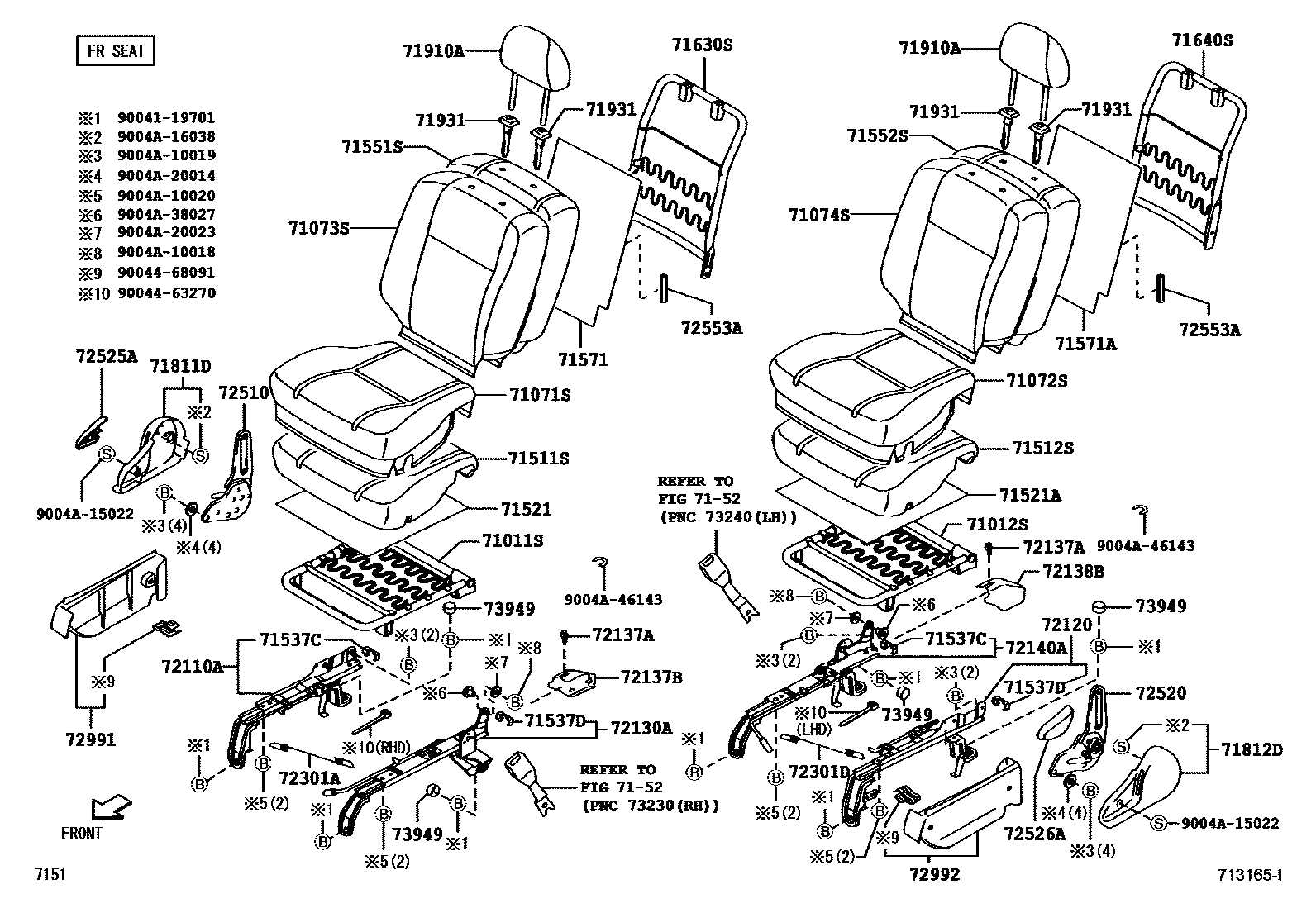 Parts diagram