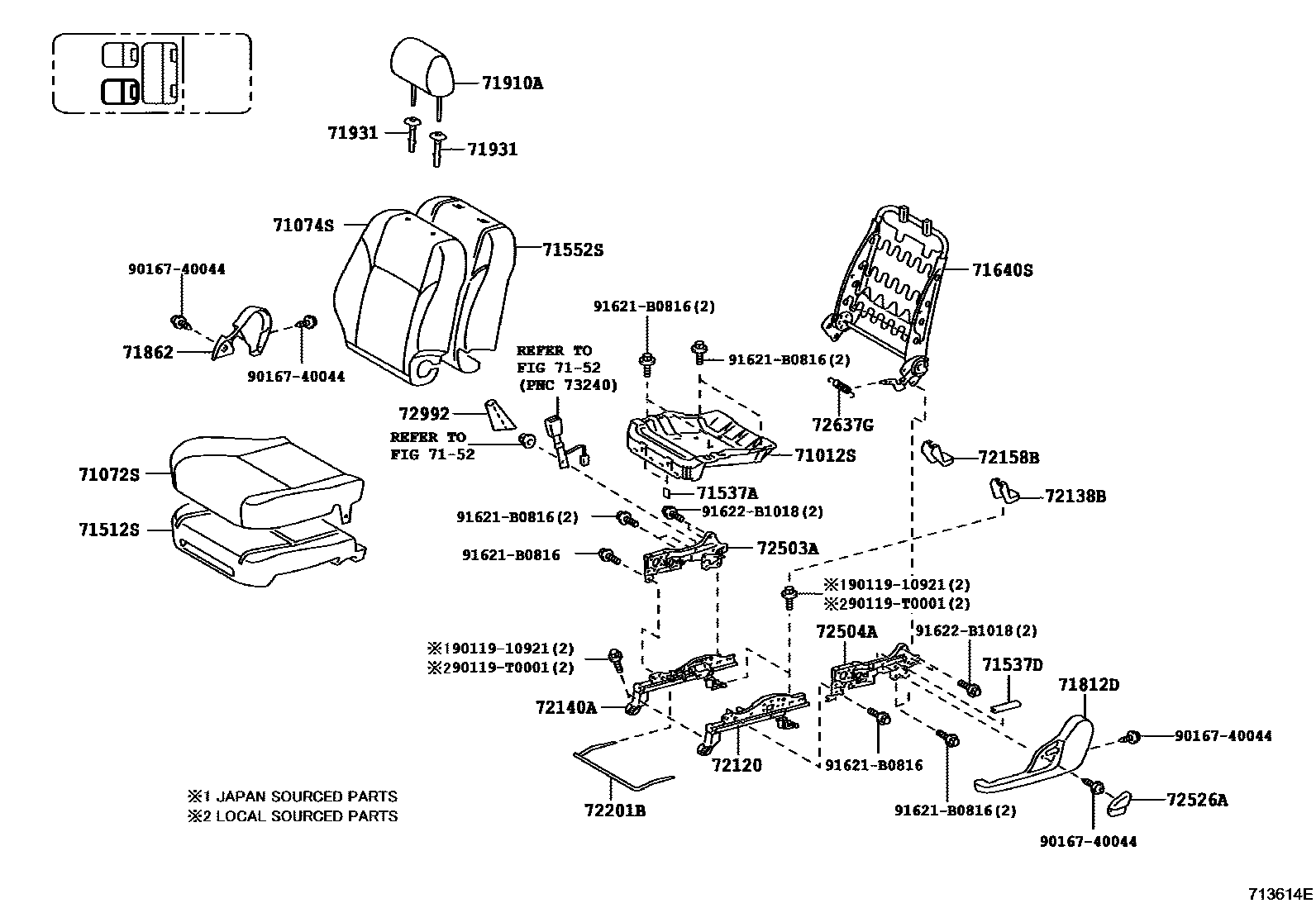 Parts diagram