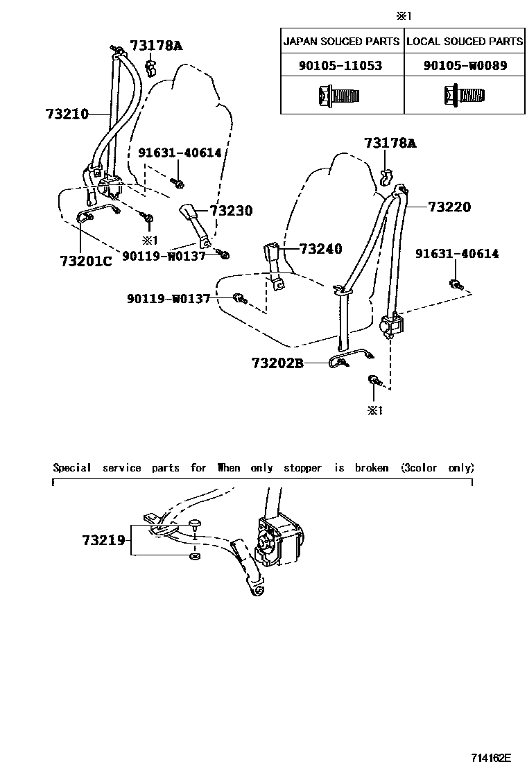 Parts diagram