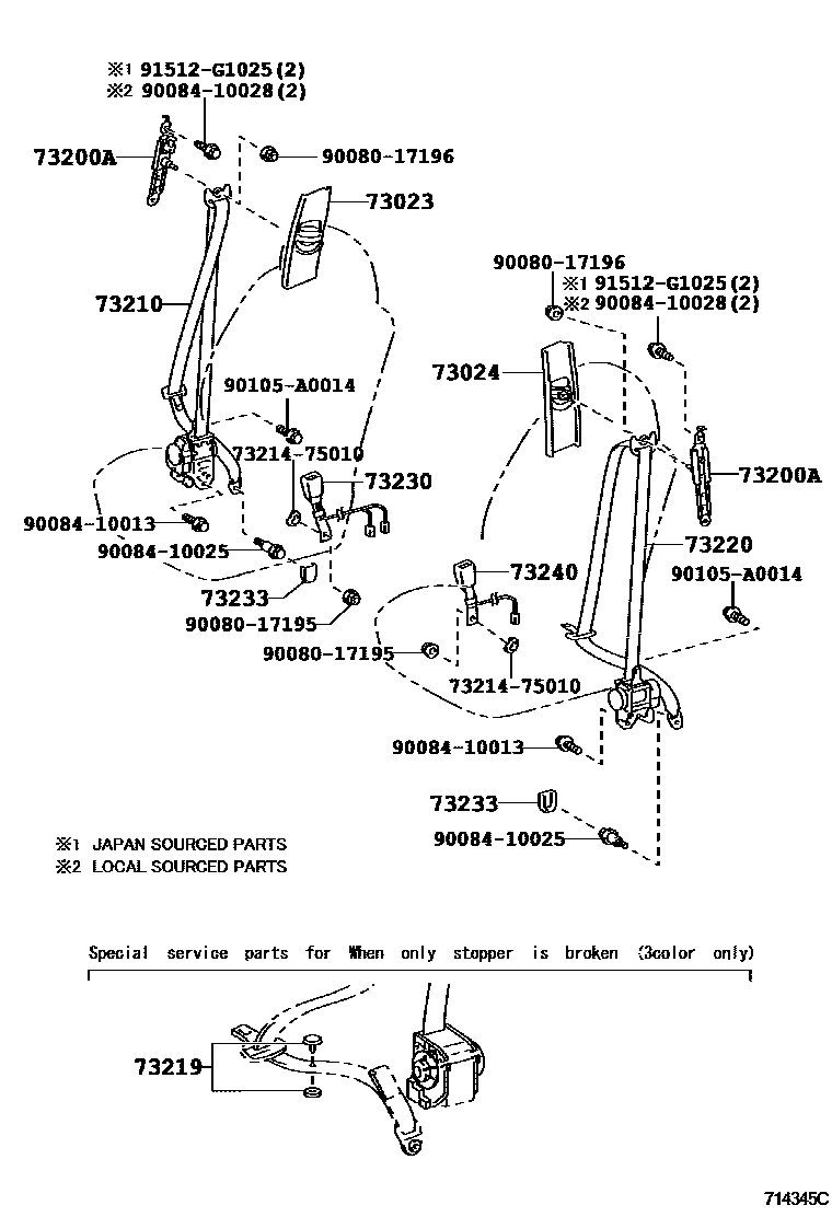 Parts diagram