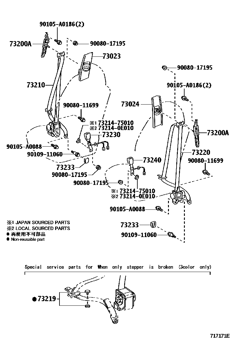 Parts diagram