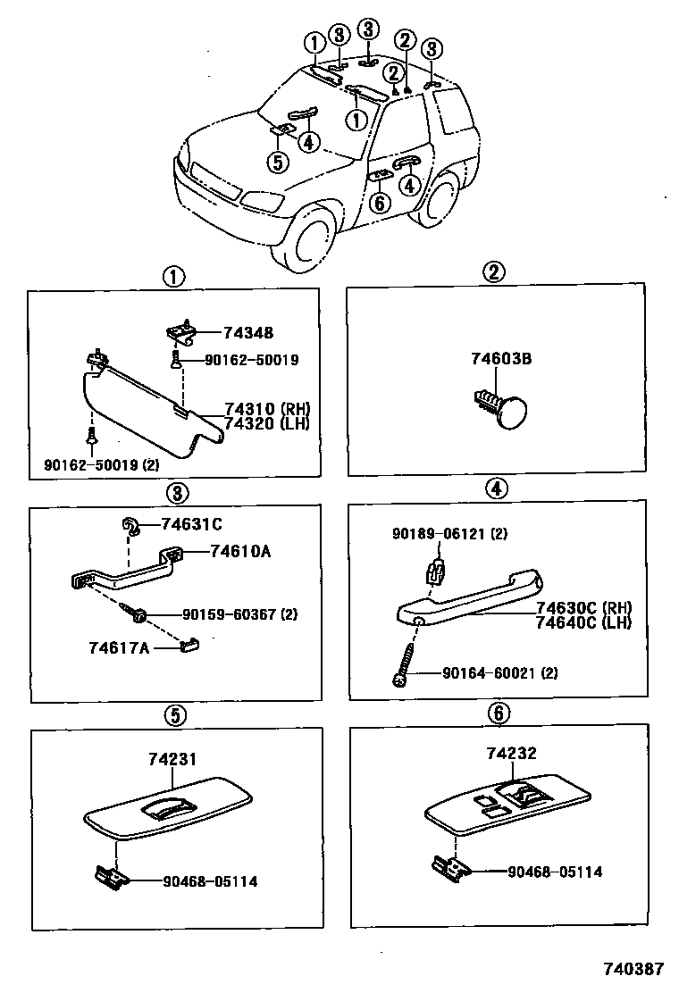 Parts diagram