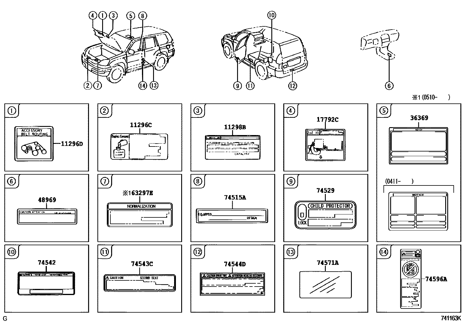 Parts diagram