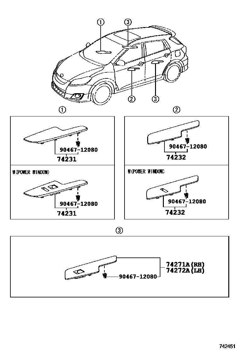 Parts diagram