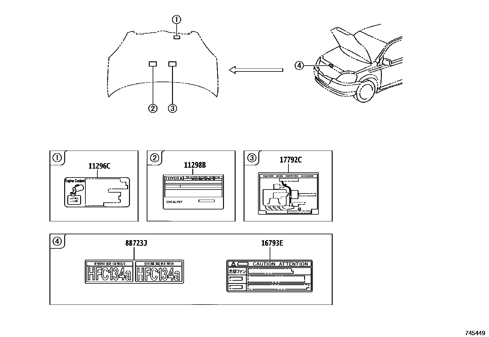 Parts diagram