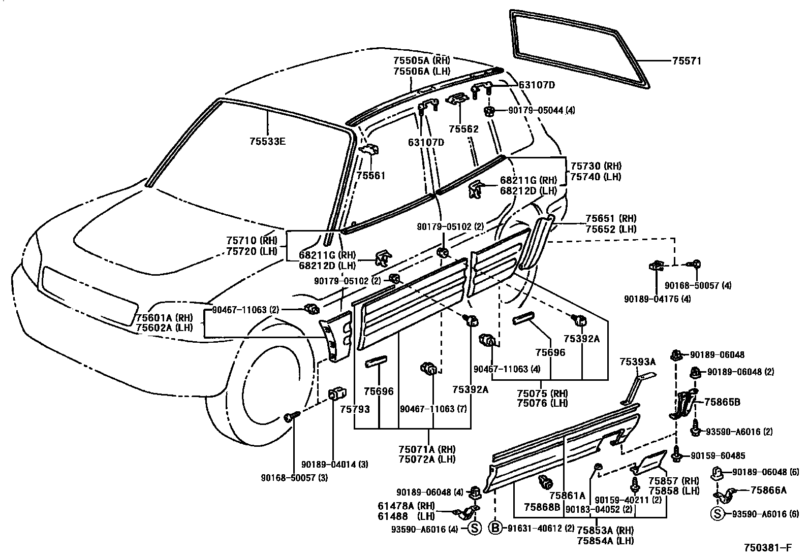 Parts diagram
