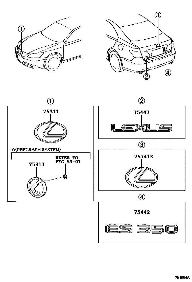 Parts diagram