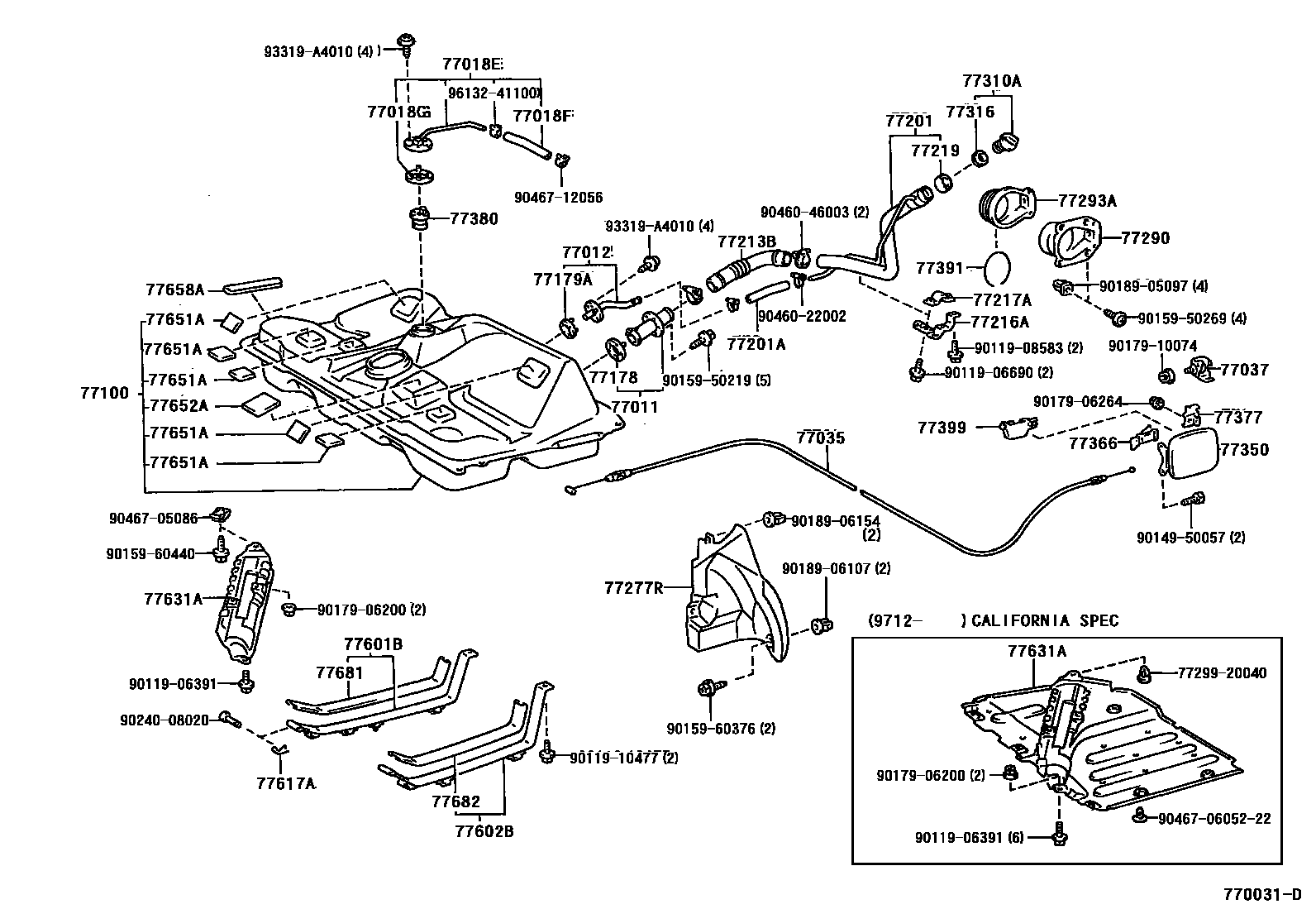 Parts diagram