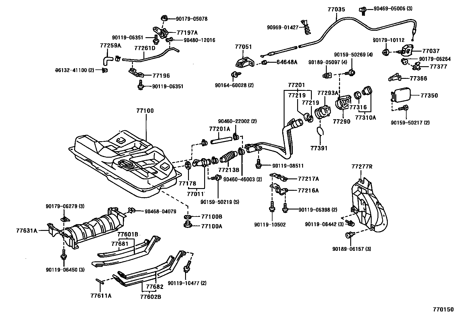 Parts diagram