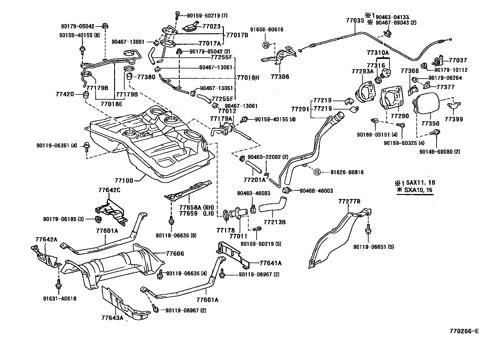 Parts diagram