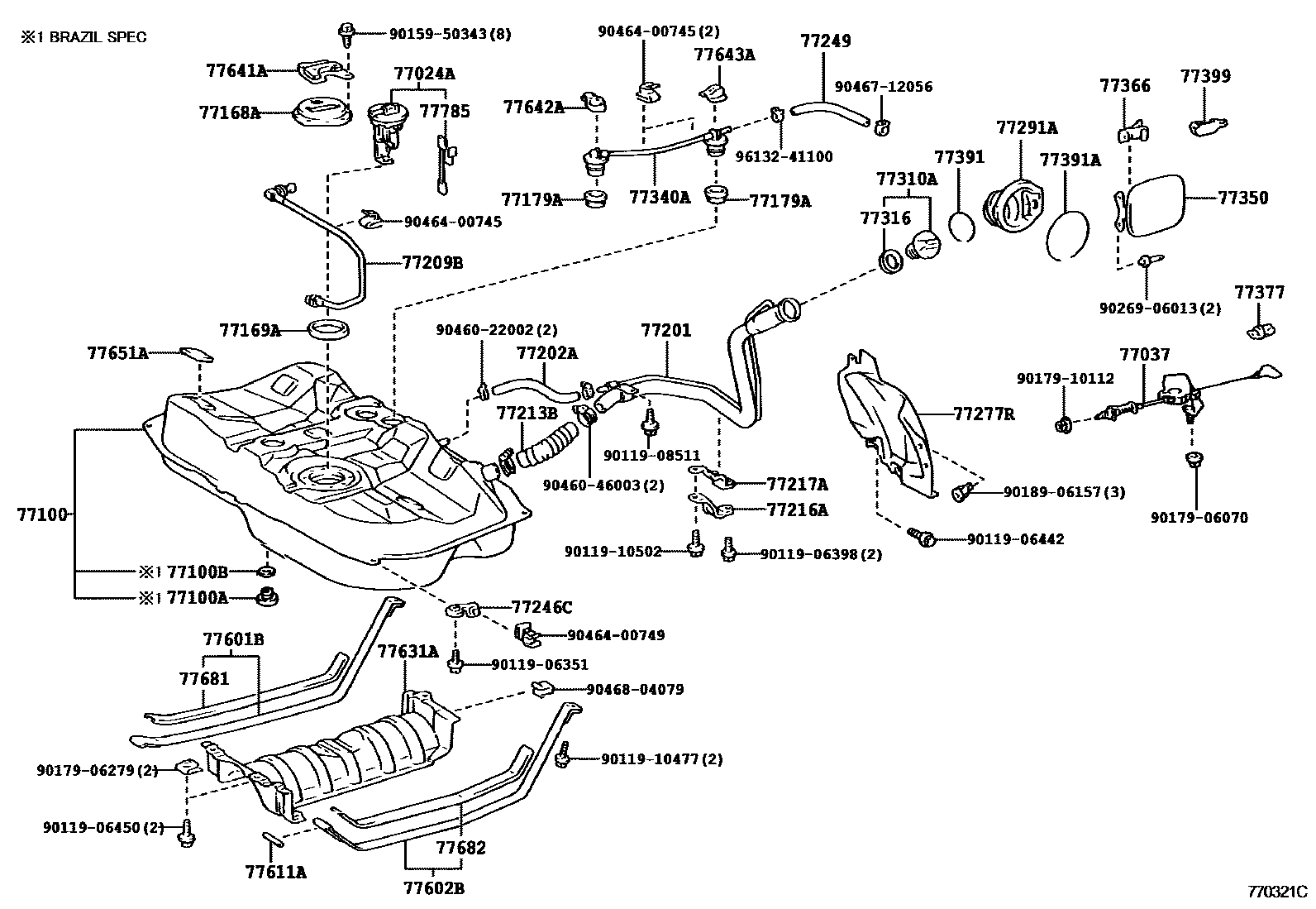 Parts diagram