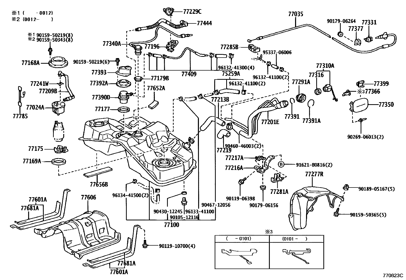 Parts diagram