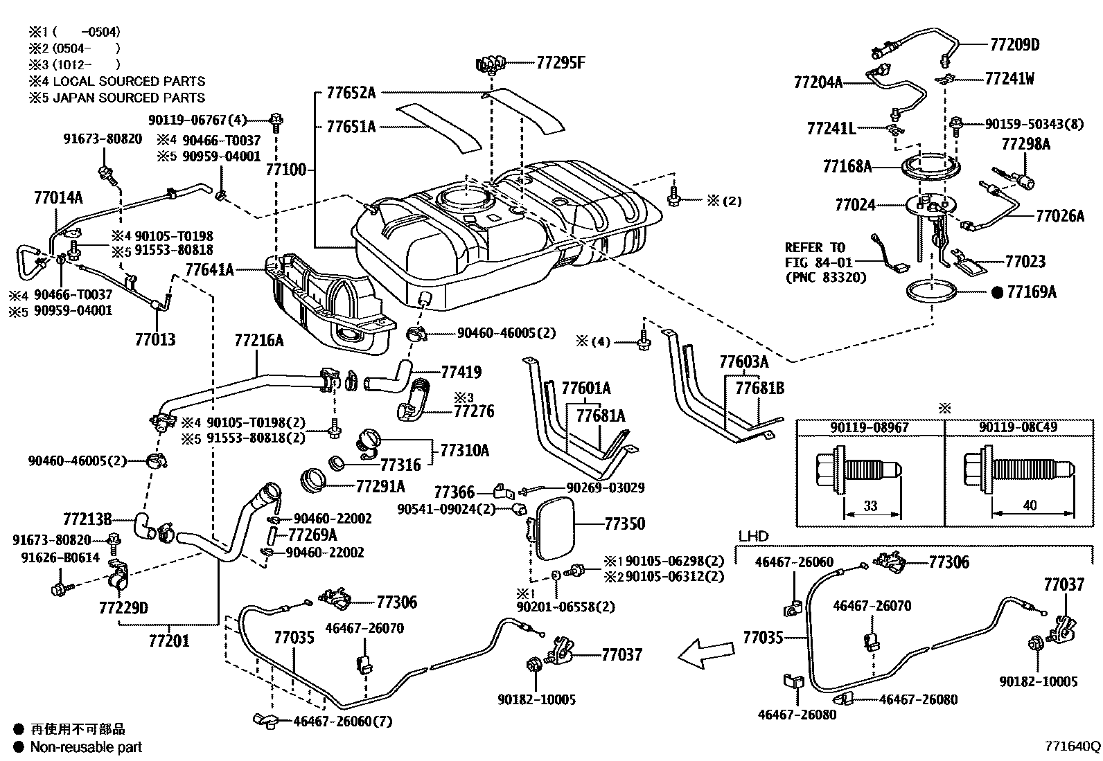 Parts diagram
