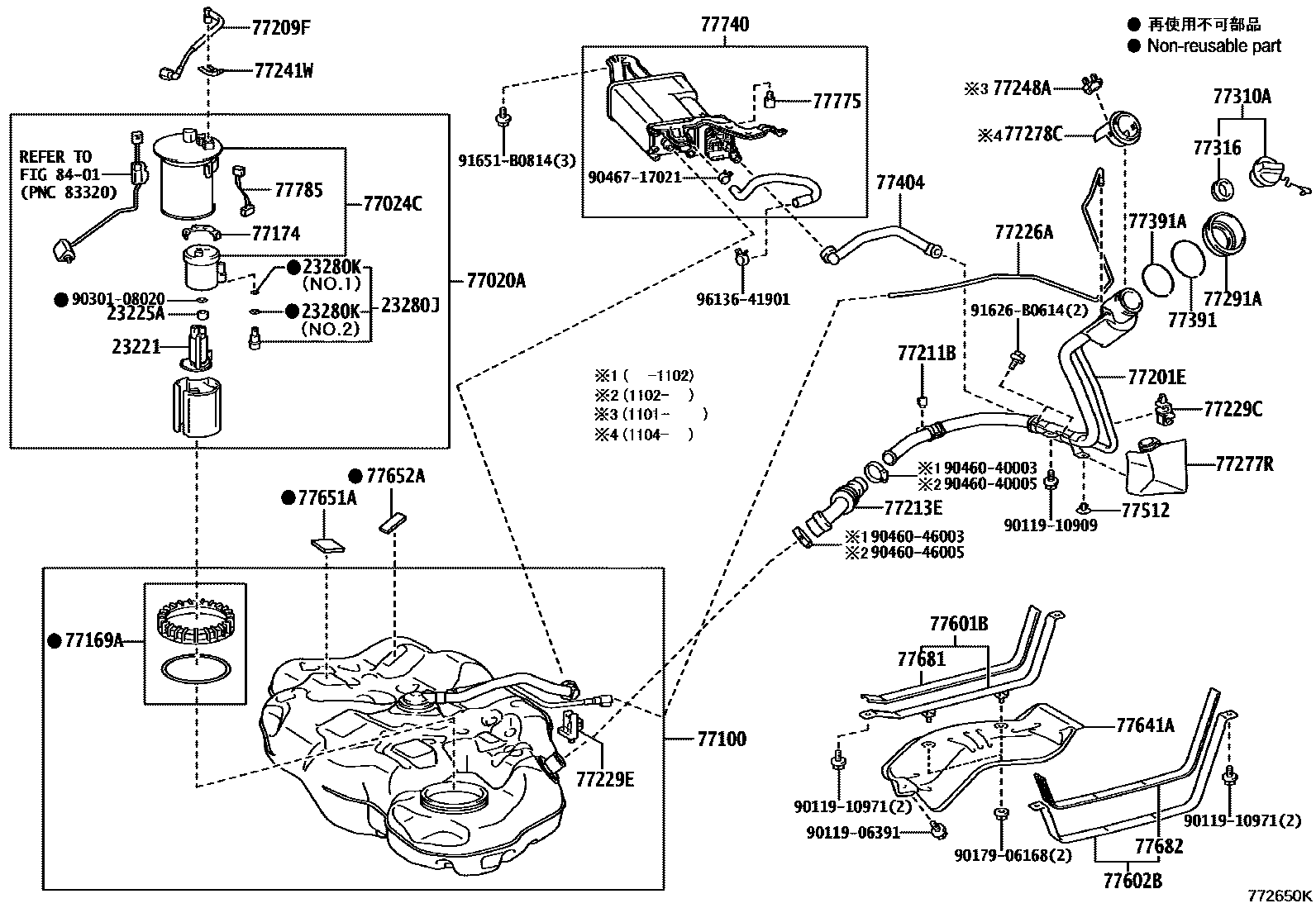 Parts diagram