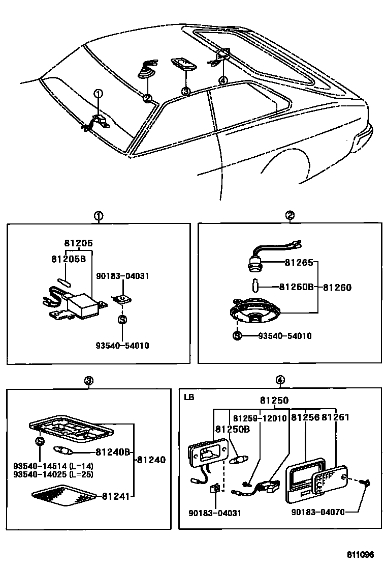 Parts diagram