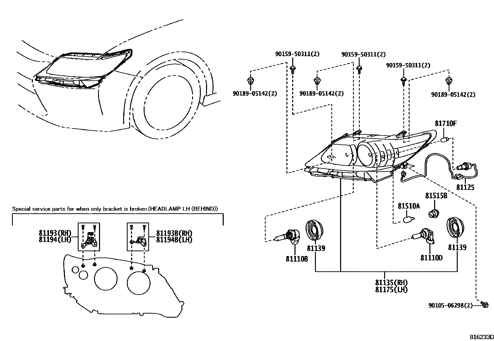 Parts diagram