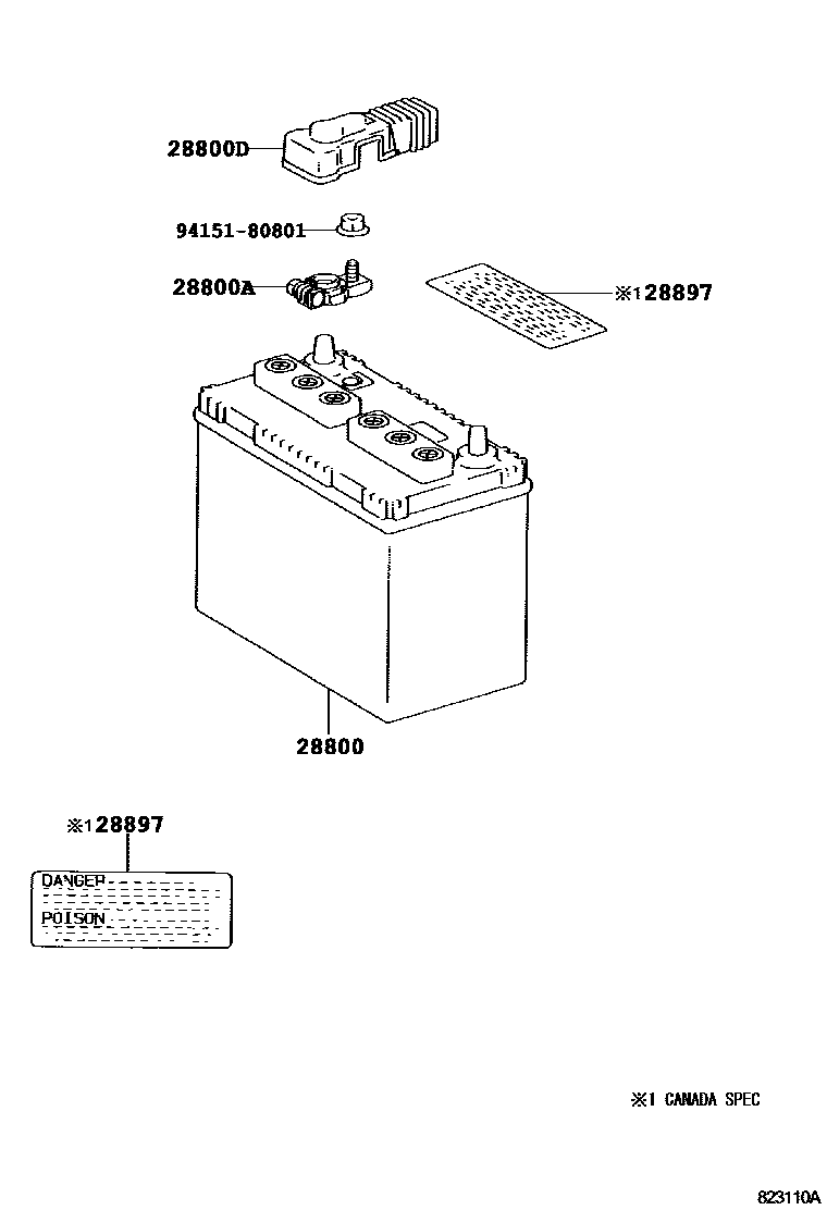 Parts diagram