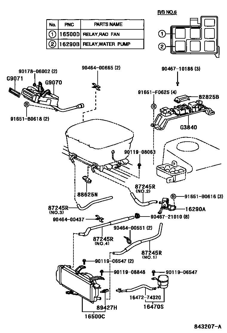 Parts diagram