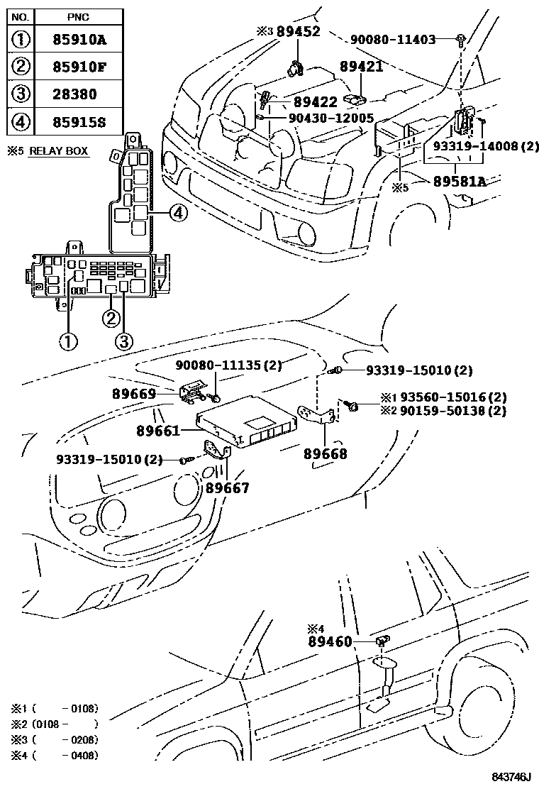 Parts diagram