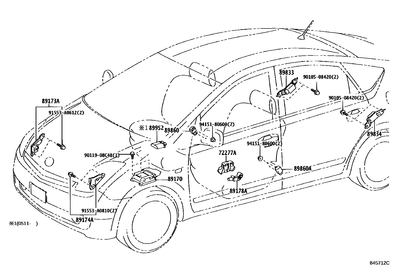 Parts diagram