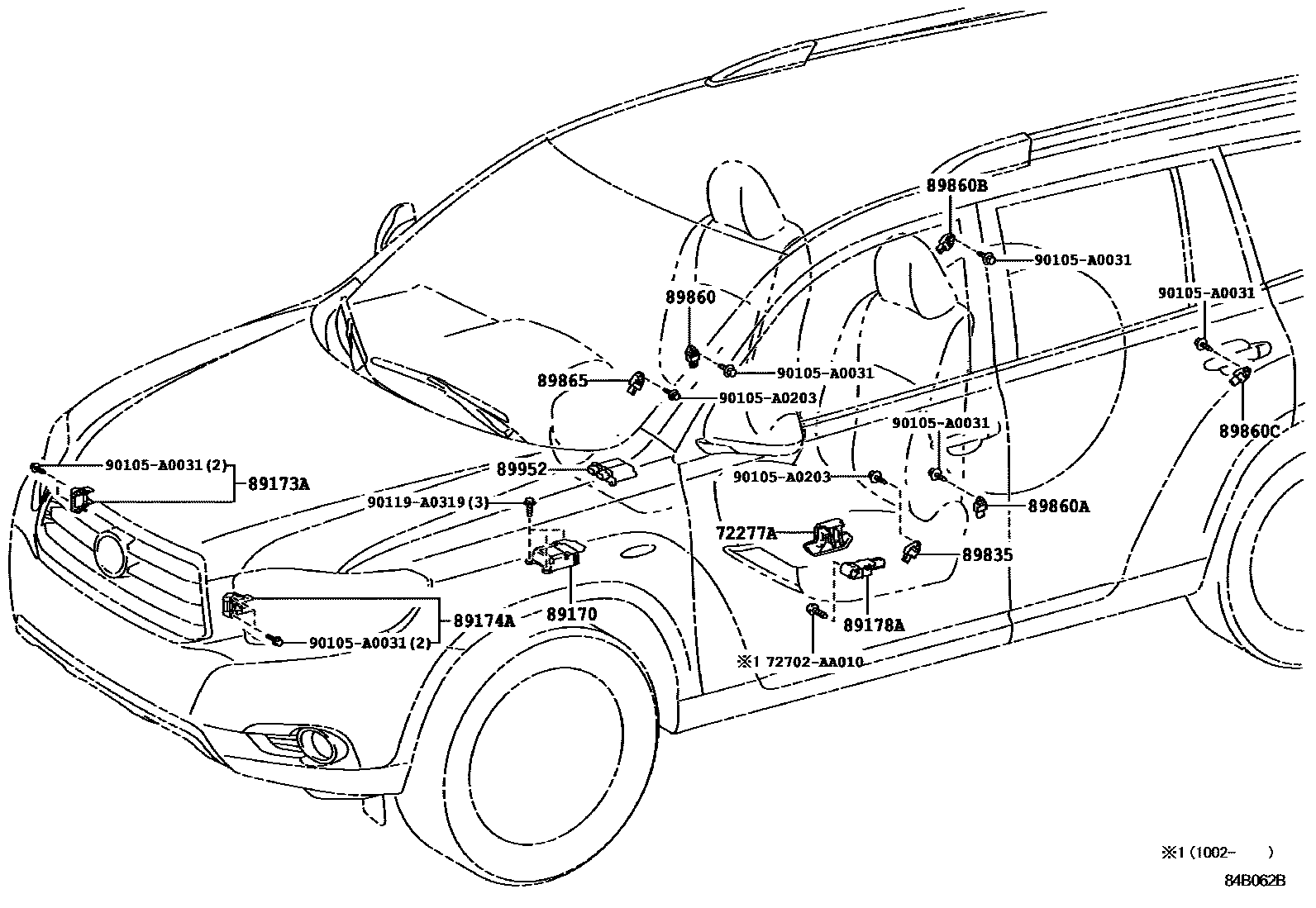 Parts diagram