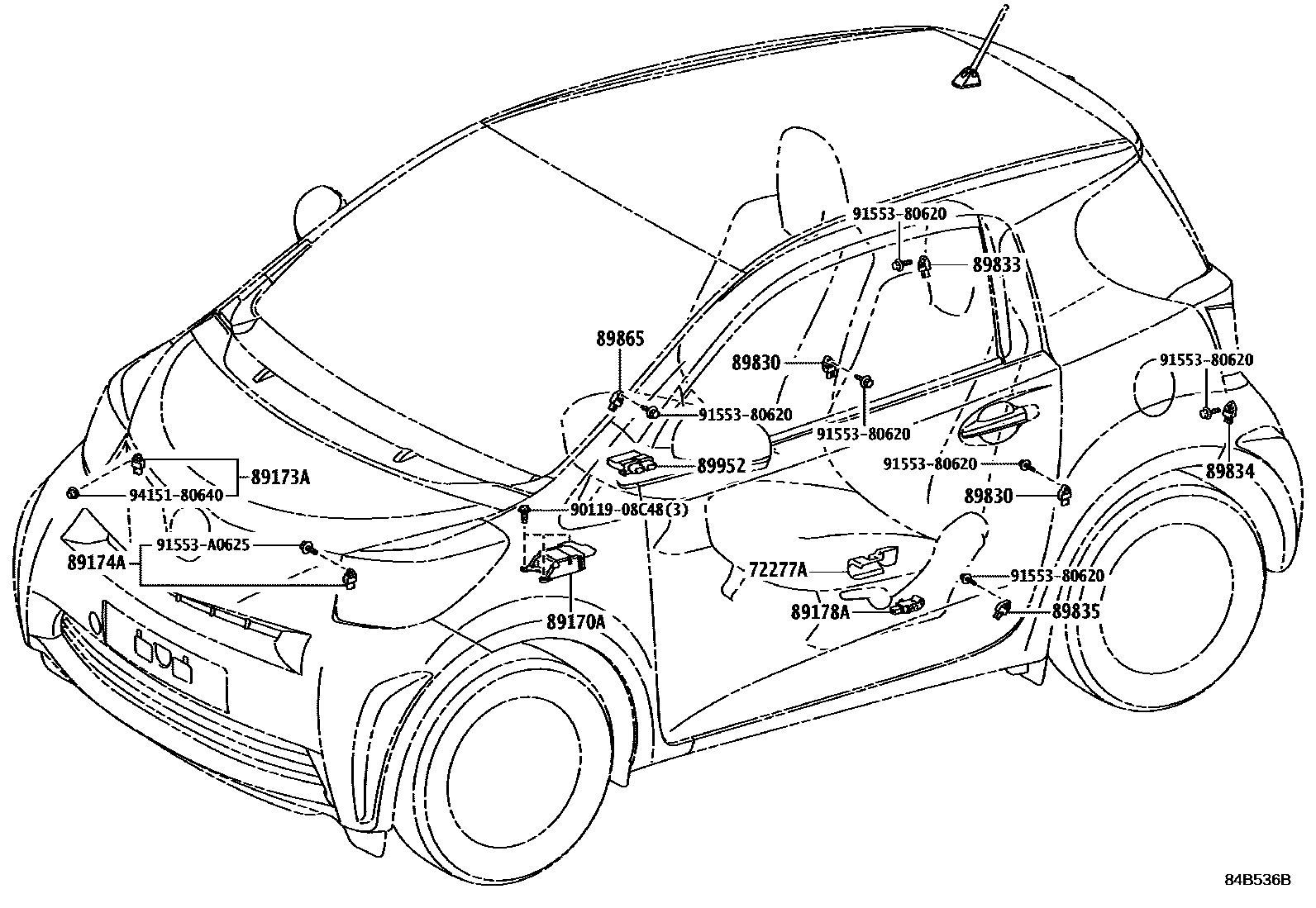 Parts diagram