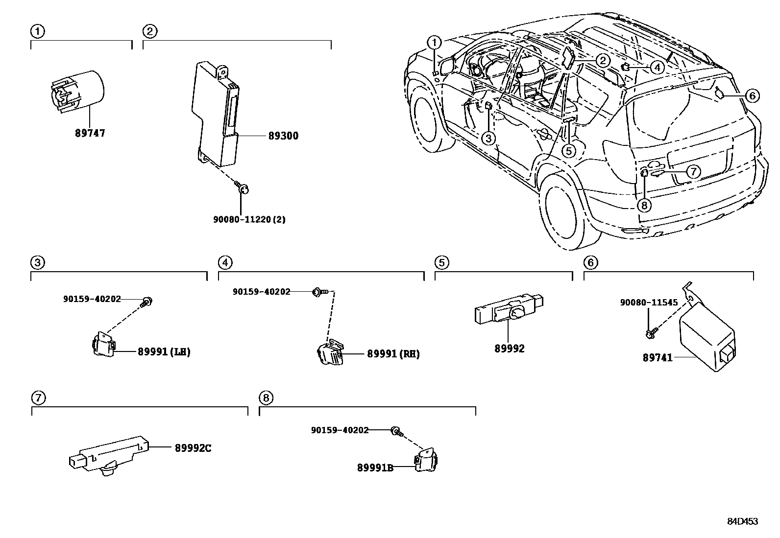 Parts diagram