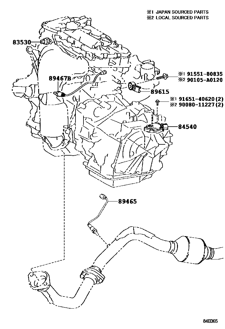 Parts diagram