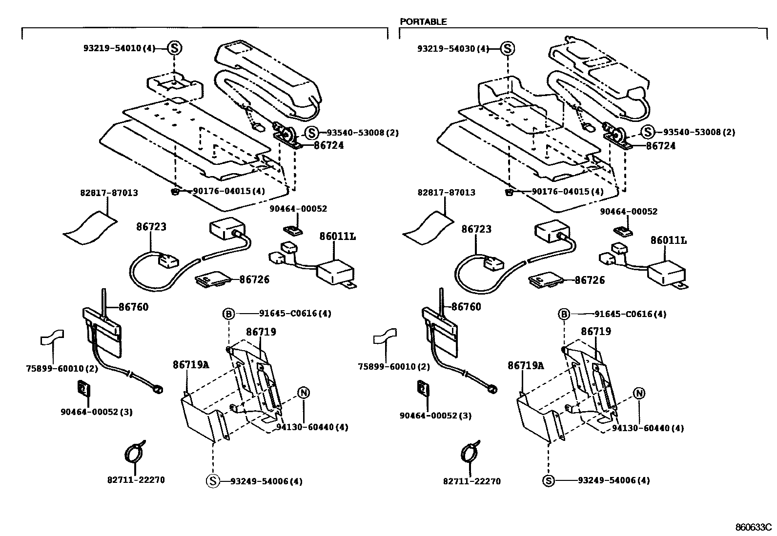 Parts diagram