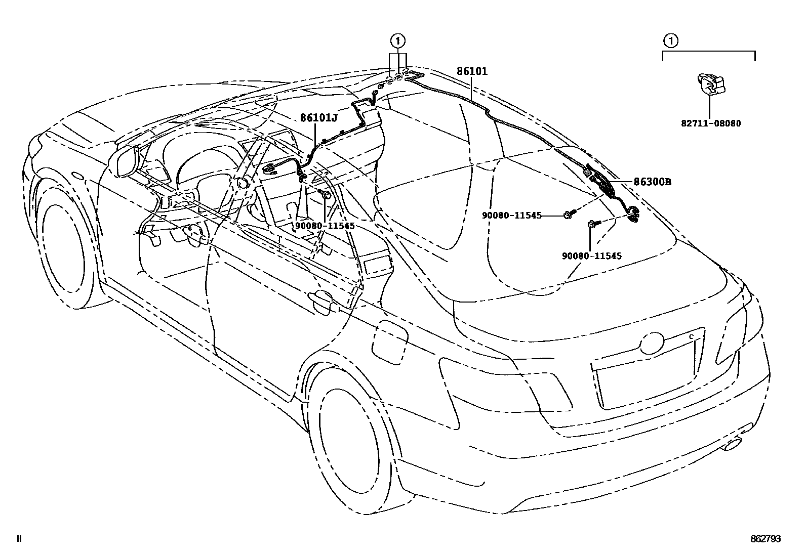 Parts diagram