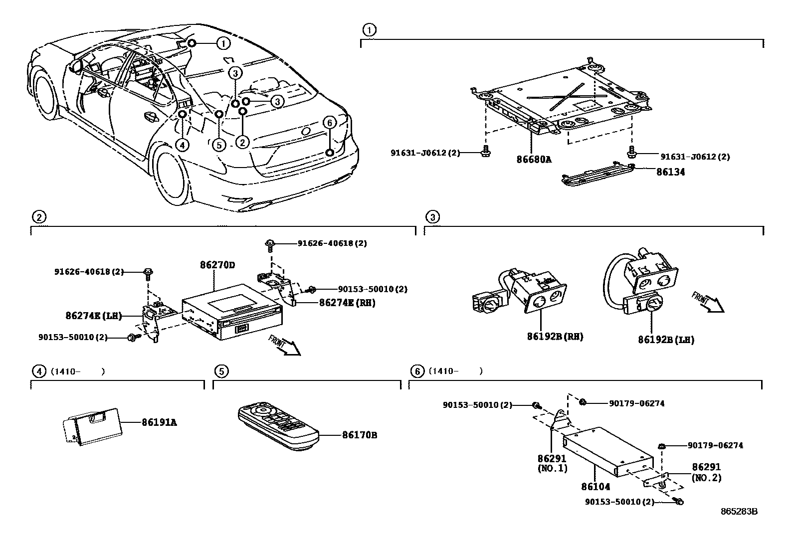Parts diagram