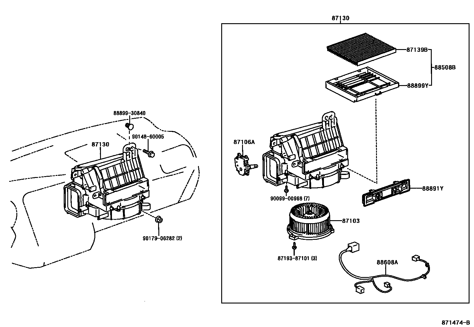 Parts diagram